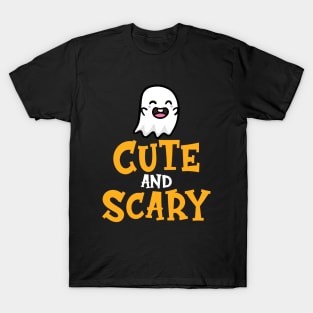 Halloween Cute and Scary Ghost T-Shirt